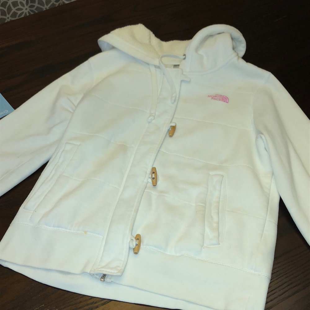 North Face Women’s Large Toggle Zip Sherpa Jacket